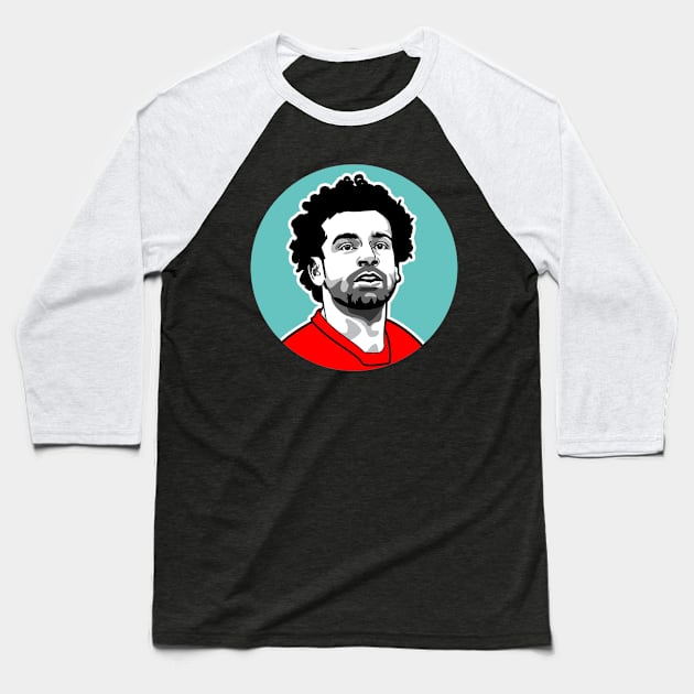 mo salah Baseball T-Shirt by rafand23